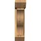 Ekena Millwork Funston Slat Rough Sawn Bracket w/ Offset Brace, Western Red Cedar, 6"W x 20"D x 24"H BKT0604X20X24FST06RWR - alternate 3
